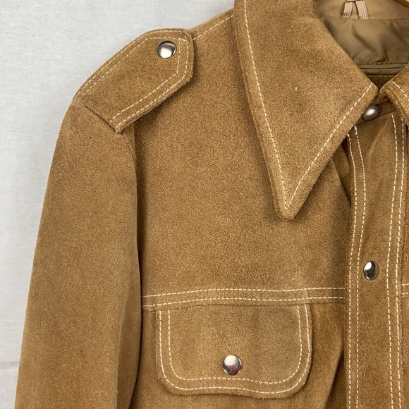 Vintage Sears Leather Shop Men’s Suede Jacket 38R - Picture 2 of 12